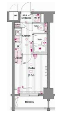 東京都江東区牡丹１ 門前仲町駅 1K マンション 賃貸物件詳細