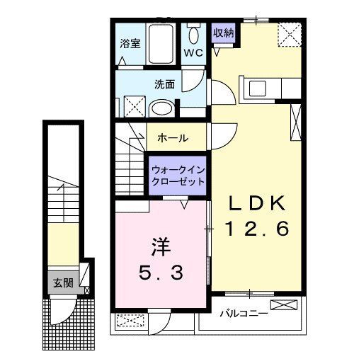 神奈川県綾瀬市小園 かしわ台駅 1LDK アパート 賃貸物件詳細