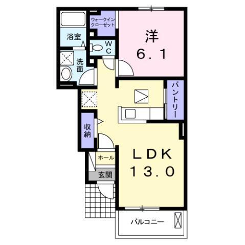 ボナール・ディアコート 1階 1LDK 賃貸物件詳細