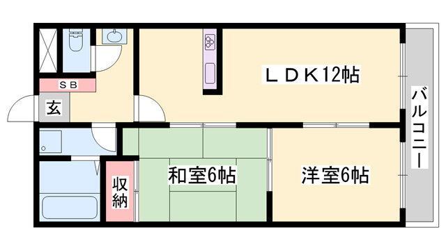 兵庫県姫路市青山西２ 余部駅 2LDK マンション 賃貸物件詳細