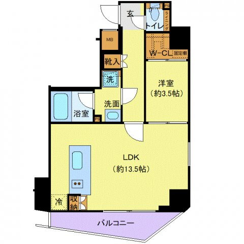 東京都台東区浅草橋２ 浅草橋駅 1LDK マンション 賃貸物件詳細