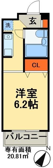千葉県市川市欠真間２ 南行徳駅 ワンルーム マンション 賃貸物件詳細