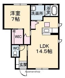 岡山県倉敷市中島 球場前駅 1LDK アパート 賃貸物件詳細