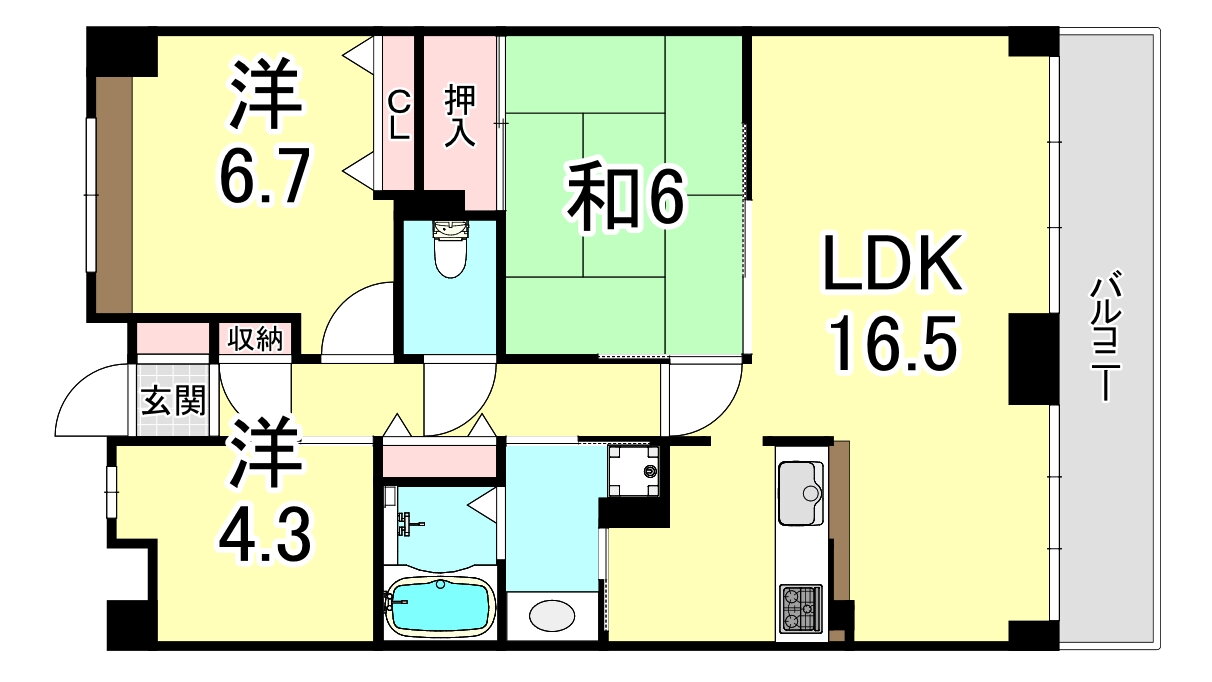 兵庫県神戸市垂水区東舞子町 舞子駅 3LDK マンション 賃貸物件詳細