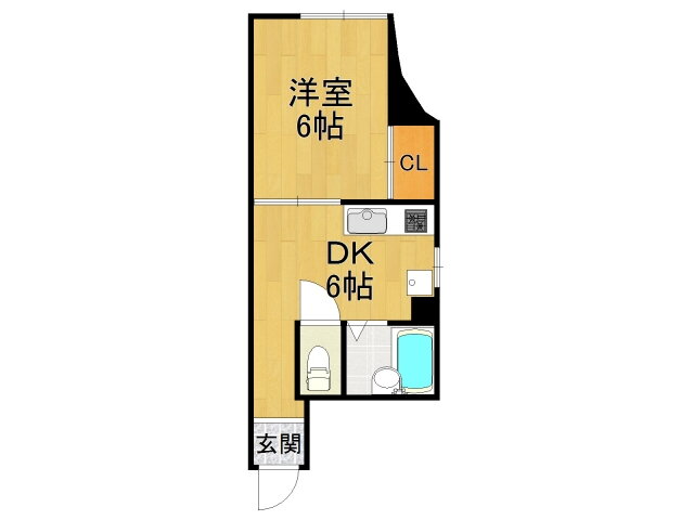 兵庫県西宮市甲子園口３ 甲子園口駅 1DK マンション 賃貸物件詳細