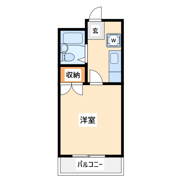 東京都府中市府中町３ 府中駅 1K マンション 賃貸物件詳細