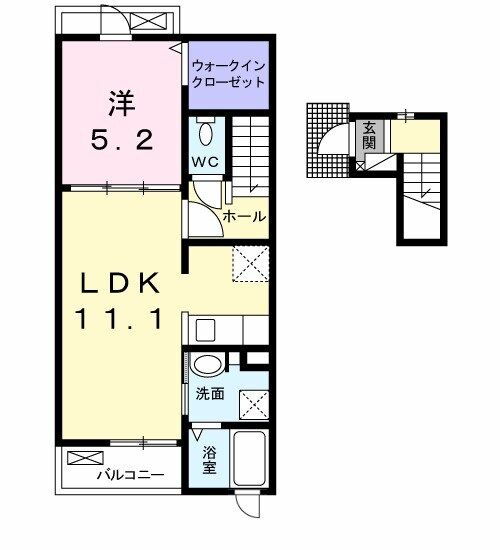 茨城県取手市戸頭 稲戸井駅 1LDK アパート 賃貸物件詳細