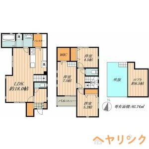 リーブルファイン東本地ケ原町　７号棟 3LDK 賃貸物件詳細