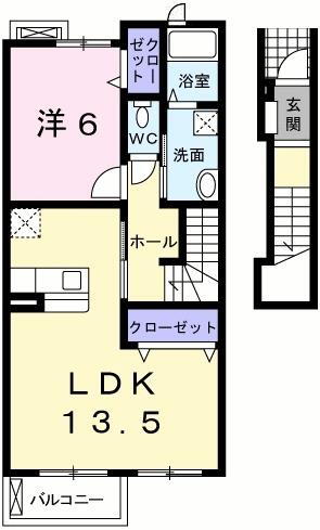 兵庫県たつの市龍野町日山 本竜野駅 1LDK アパート 賃貸物件詳細