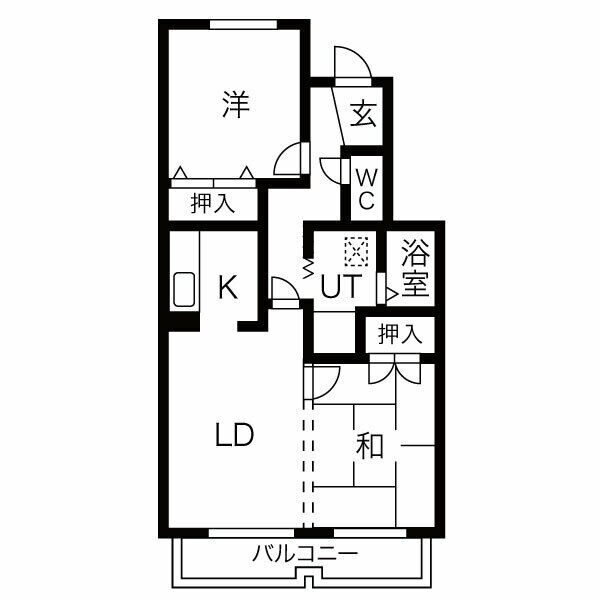 ＰＣＭ　ＷＡＵＷＡＵ’９９ 1階 2LDK 賃貸物件詳細