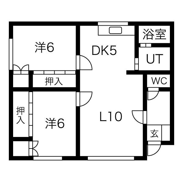 北海道札幌市東区本町二条５ 2LDK アパート 賃貸物件詳細