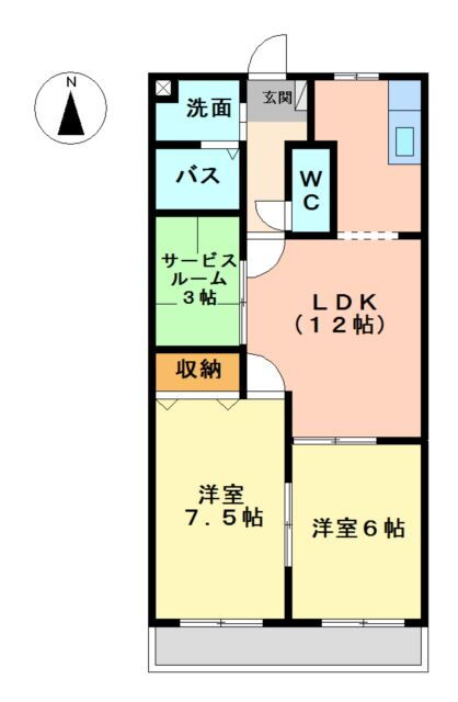 愛知県知多市新舞子字郷戸 新舞子駅 2SLDK マンション 賃貸物件詳細