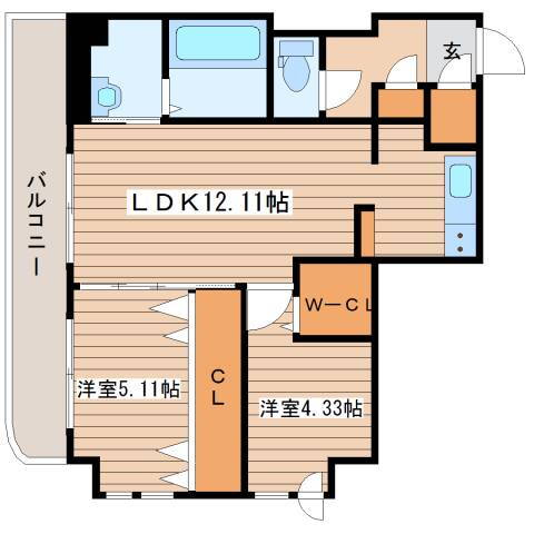 北海道札幌市西区琴似一条４ 琴似駅 2LDK マンション 賃貸物件詳細