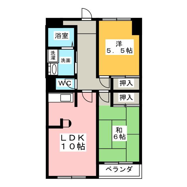 愛知県名古屋市北区楠５ 味鋺駅 2LDK アパート 賃貸物件詳細