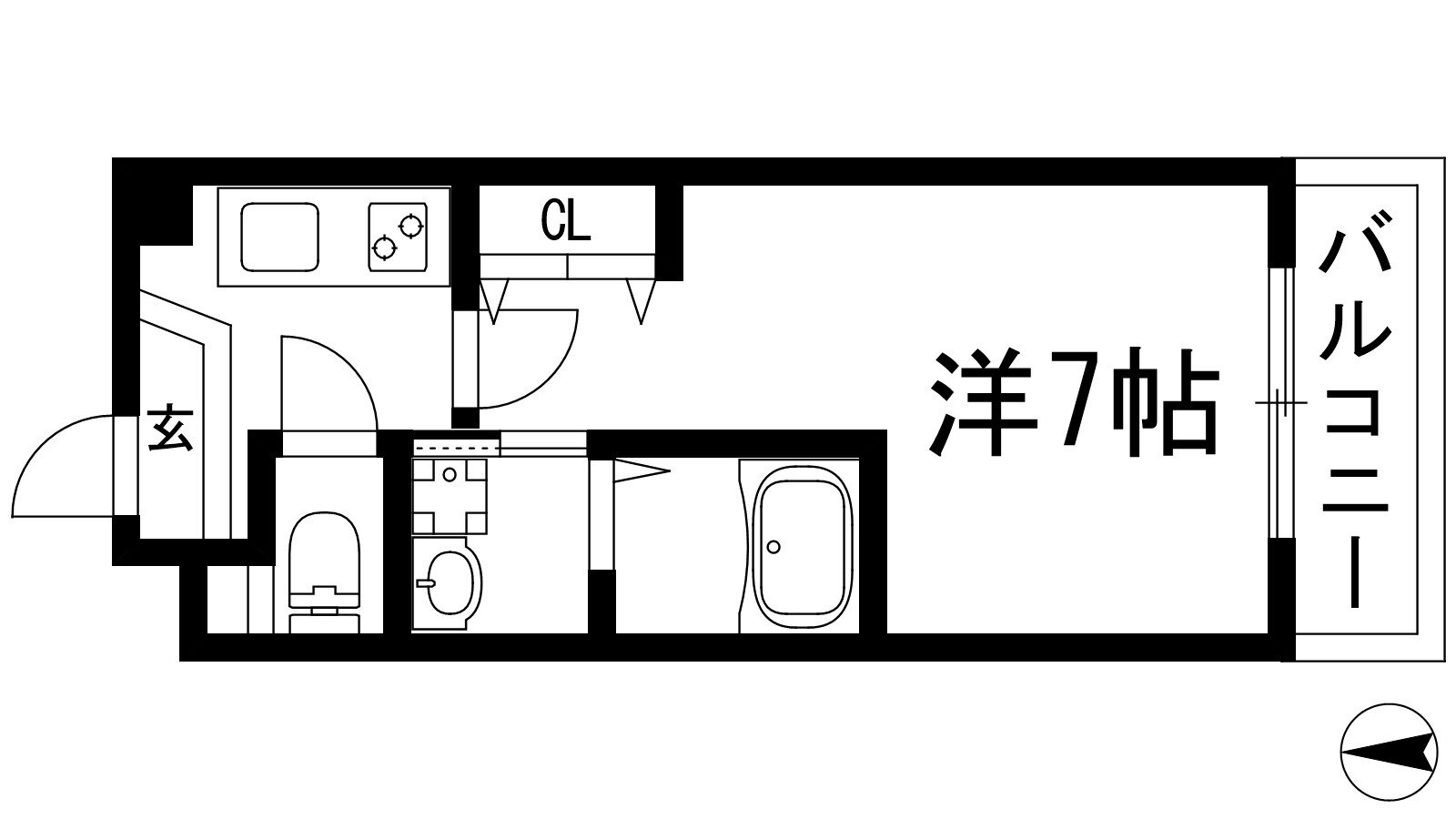 ＡＩＬＥ池田 3階 1K 賃貸物件詳細