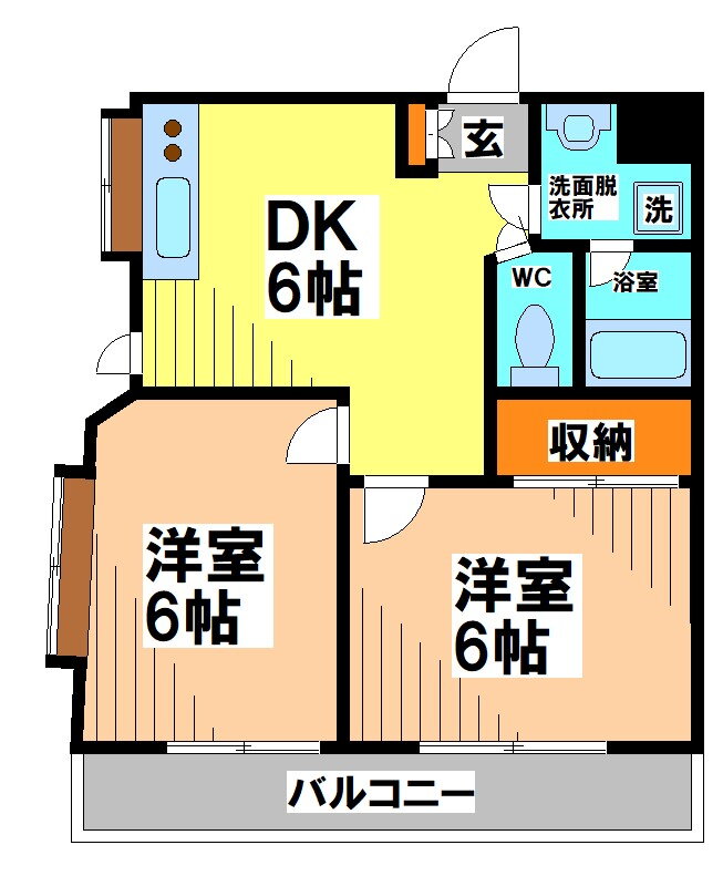 東京都三鷹市上連雀４ 三鷹駅 2DK マンション 賃貸物件詳細