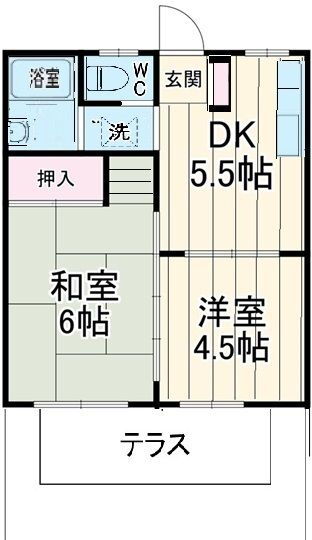 千葉県八千代市高津 八千代台駅 2DK アパート 賃貸物件詳細