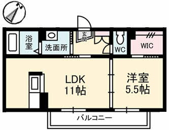 山口県山口市嘉川 上嘉川駅 1LDK アパート 賃貸物件詳細