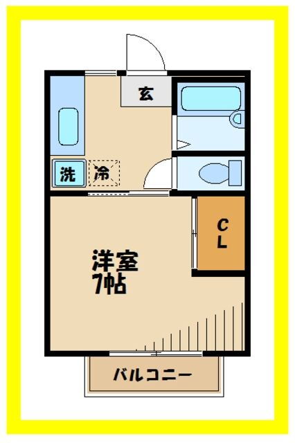 神奈川県川崎市多摩区枡形６ 向ヶ丘遊園駅 1K アパート 賃貸物件詳細