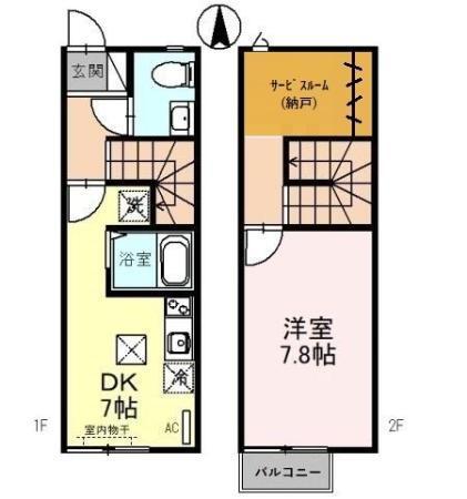 石川県小松市梯町 小松駅 1DK 一戸建て 賃貸物件詳細