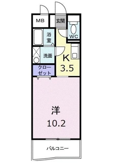 香川県高松市香西東町 香西駅 1K マンション 賃貸物件詳細