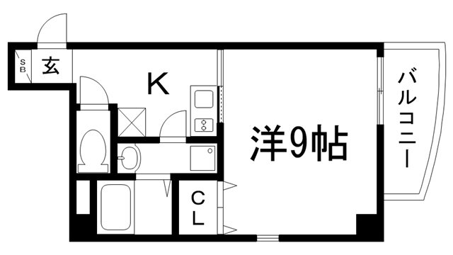 アクアプレイス新神戸駅前 6階 1K 賃貸物件詳細