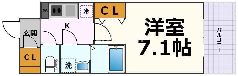 愛知県名古屋市中川区八熊３ 尾頭橋駅 1K マンション 賃貸物件詳細