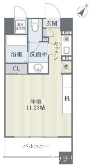 フェルト６２７ 9階 ワンルーム 賃貸物件詳細