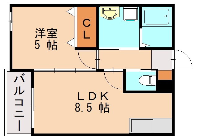 福岡県福岡市東区香椎駅前３ 香椎駅 1LDK アパート 賃貸物件詳細