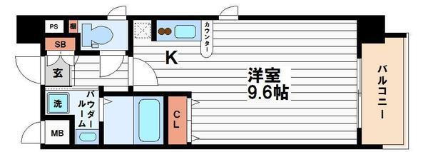 大阪府大阪市中央区上町 谷町六丁目駅 ワンルーム マンション 賃貸物件詳細