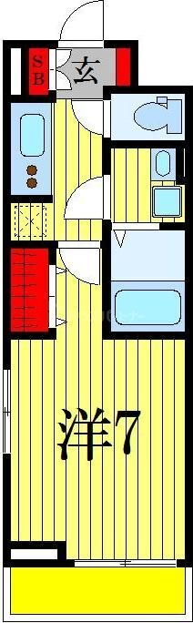 千葉県柏市大室１ 柏たなか駅 1K アパート 賃貸物件詳細