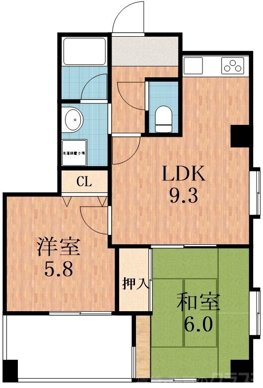 ロイヤルＮＩＬＥ北田辺 3階 2LDK 賃貸物件詳細