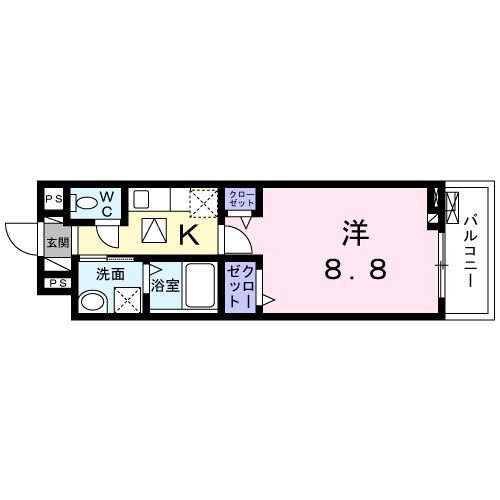 大阪府門真市三ツ島４ 門真南駅 1K アパート 賃貸物件詳細
