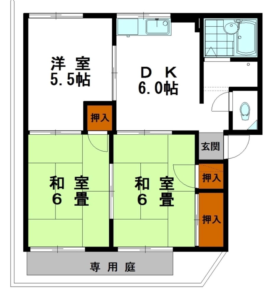 兵庫県姫路市網干区津市場 山陽網干駅 3DK アパート 賃貸物件詳細