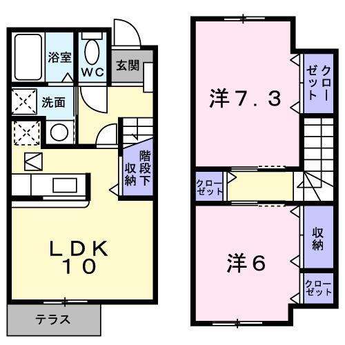 兵庫県豊岡市高屋 豊岡駅 2LDK アパート 賃貸物件詳細