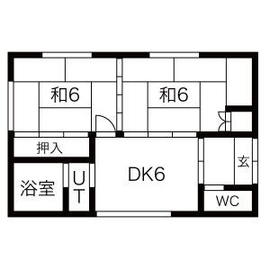 岩瀬貸家 2DK 賃貸物件詳細