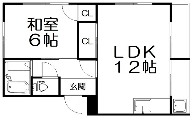 大阪府枚方市春日元町２ 津田駅 1LDK マンション 賃貸物件詳細