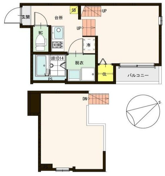 宮城県仙台市若林区土樋 愛宕橋駅 1K アパート 賃貸物件詳細