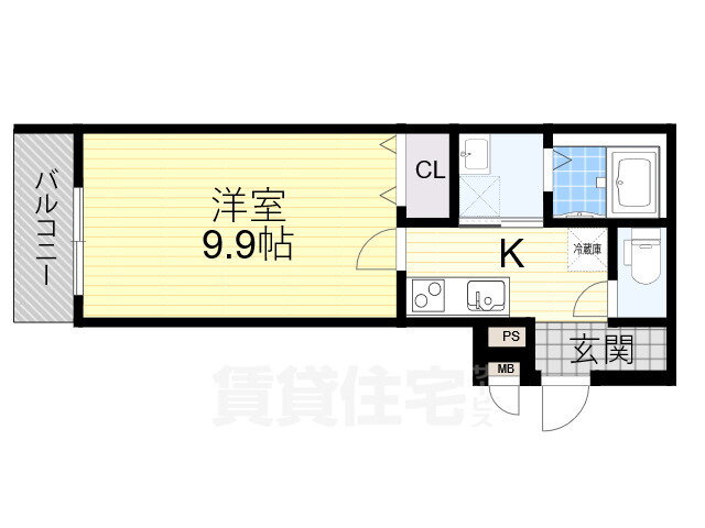 大阪府茨木市沢良宜浜２ 沢良宜駅 1K アパート 賃貸物件詳細