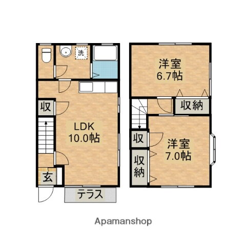 静岡県浜松市中央区篠ケ瀬町 天竜川駅 2LDK 一戸建て 賃貸物件詳細