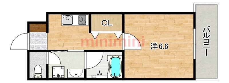 大阪府茨木市駅前２ 茨木駅 1K マンション 賃貸物件詳細