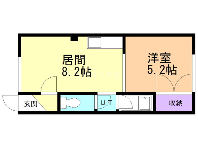 北海道旭川市東光七条１ 1DK アパート 賃貸物件詳細