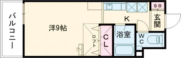 協栄ビル大宮 6階 1K 賃貸物件詳細