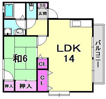 兵庫県西宮市上之町 西宮北口駅 1LDK アパート 賃貸物件詳細