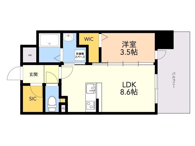 リファレンス六本松ビル 4階 1LDK 賃貸物件詳細