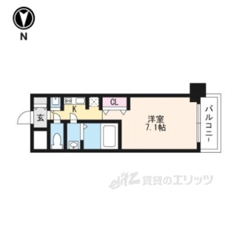 京都府京都市下京区南夷町 京都駅 1K マンション 賃貸物件詳細