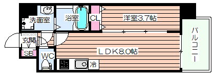 大阪府大阪市西区立売堀６ 阿波座駅 1LDK マンション 賃貸物件詳細