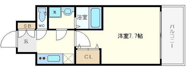 大阪府大阪市西区川口１ 阿波座駅 1K マンション 賃貸物件詳細