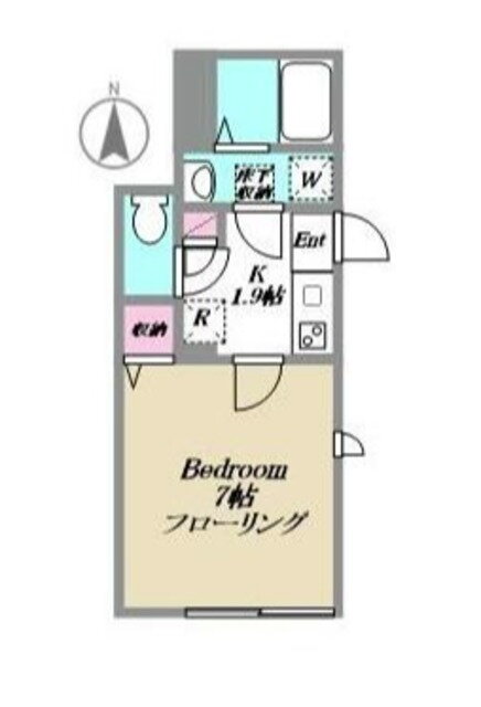 東京都中野区上高田３ 東中野駅 1K アパート 賃貸物件詳細