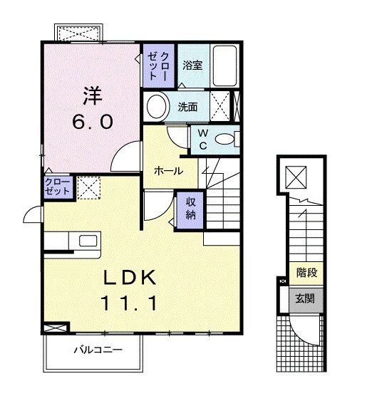 愛知県一宮市妙興寺２ 妙興寺駅 1LDK アパート 賃貸物件詳細